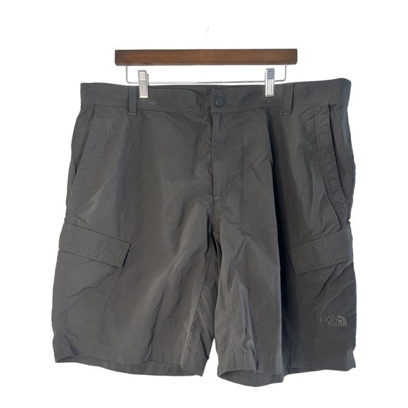 The North Face Mens Cargo Shorts Grey Polyester Black - Picture 3 of 4